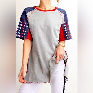 Easel Baby You're A Firework Star Print Top Medium